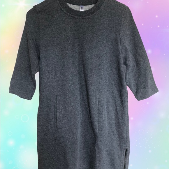 Fabletics Women's Grey Dress Front Pockets - Picture 2 of 4